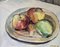 Manzanas de la huerta, pintura al óleo, años 50, enmarcado, Imagen 7