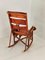 Safari Rocking Chair with Leather 5