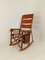 Safari Rocking Chair with Leather, Image 1