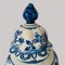 Antike Delfter Blaue Vase mit Deckel von Royal Tichelaar, 1900er 16