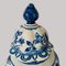 Antike Delfter Blaue Vase mit Deckel von Royal Tichelaar, 1900er 5