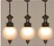 LS1 Pendant Lamps by Luigi Caccia Dominioni for Azucena, Italy, 1950s, Set of 3 2