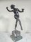 Classic Bronze Sculpture Maiden of Ancient Greece by Luigi De Luca, 1880s 3