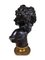 Italian Artist, Busts of Dionysus and Ariadne, 1880s, Bronzes, Set of 2, Image 7