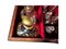 18th Century Liqueur Chest with Glassware, 1750s, Set of 13 9