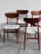 Teak and Fabric Dining Chairs, 1970s, Set of 6 12