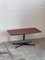 Tavolino da caffè rettangolare in legno e metallo, anni '70, Immagine 1