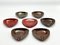 Bakelite Card Suits Ashtrays from Galaton, 1950s, Set of 8 1