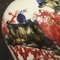 Jarrón chino de cerámica pintada con flores y animales, década de 2000, Imagen 5