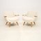 French Cherrywood Sofa and Armchairs, 1950s, Set of 3, Image 7