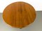 Danish Round Extendable Dining Table in Teak, 1990s 8