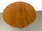 Danish Round Extendable Dining Table in Teak, 1990s, Image 8