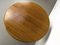 Danish Round Extendable Dining Table in Teak, 1990s, Image 9