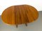 Danish Round Extendable Dining Table in Teak, 1990s 7