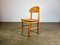 Rainer Daumiller zugeschriebene Mid-Century Kiefernholz Stühle, 1960er, 6er Set 1