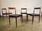 Mid-Century Dining Chairs from Lübke, 1960s, Set of 4 1