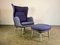 Republic Lounge Chair with Ottoman by Fritz Hansen, Set of 2, Image 1