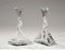 Castor and Pollux Baccarat Crystal Candleholders by Salvador Dali, 1920s, Set of 2 1