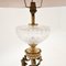 Antique French Gilt Bronze and Crystal Glass Table Lamp, 1900 5