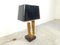 Mid-Century Brass Leaf Table Lamp, 1970s 7