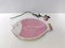 Large Pink Ceramic Fish Vide-Poche by Rometti, Italy, 1960s 7