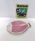 Large Pink Ceramic Fish Vide-Poche by Rometti, Italy, 1960s, Image 3