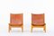 Niedrige Stühle von Werner Biermann für Arte Sano, 1960er, 2er Set 2