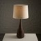 Tall Studio Ceramic Table Lamp by Ulla and Knud Pedersen, Bagenkop, Denmark, 1975 4