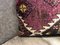 Cojín de alfombra bohemio vintage hecho a mano, Imagen 3