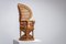 Rattan Peacock Chair, 1970s 5