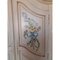 Vintage French Hand Painted Flower Decoration Wooden Wardrobe 7