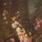 Italienischer Künstler, Blumenstillleben, 1950, Öl auf Holz, gerahmt 9