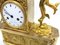 Reloj de péndulo de bronce dorado Em, siglo XIX, Imagen 8