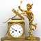 Reloj de péndulo de bronce dorado Em, siglo XIX, Imagen 4