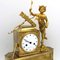 19th Century Em Gilt Bronze Pendulum Clock 9