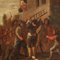 Artiste Italien, Scène De Genre, 1750, Huile Sur Toile, Encadrée 10