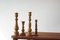 Scandinavian Wooden Candleholders, Set of 4 1