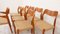 Dining Chairs Model 71 & Model 55 by Niels Otto N. O. Møller, Set of 8, Image 19