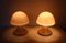 Mushroom Glass Table Lamps from Glashütte Limburg, 1970s, Set of 2, Image 2