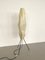 Mid-Century Cocoon Floor Lamp with Metal Base, 1960s, Image 3