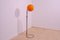 Atomic Age Orange Glass Floor Lamp by Tibor Hazi, Hungary, 1973 4