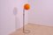 Lampadaire Atomic Age en Verre Orange par Tibor Hazi, Hongrie, 1973 4