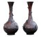 Large Japanese Bronze Vases, 19th Century, Set of 2, Image 2