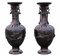 Large Japanese Bronze Vases, 19th Century, Set of 2 4