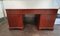 Victorian English Desk in Flaming Mahogany 10