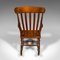 English Elm and Beech Lath Back Rocking Chair, 1880s 5