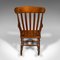English Elm and Beech Lath Back Rocking Chair, 1880s, Image 5