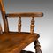 English Elm and Beech Lath Back Rocking Chair, 1880s, Image 8