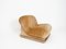 Italian Velvet Slipper Chair, 1980s, Image 2