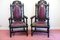 Victorian Carolean Open Armchairs, 1880s, Set of 2, Image 18